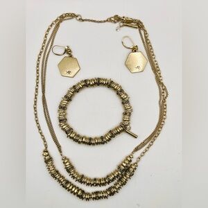 Kenneth Cole Necklace / Bracelet / Earrings set
